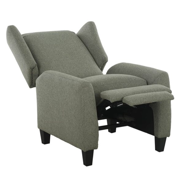 Alcoa Pushback Fabric Recliner Chair In Sage